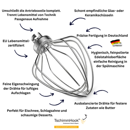 TschimmWhip Schneebesen TH45 SW