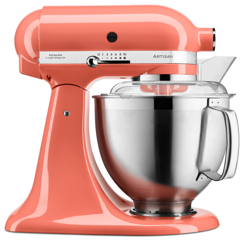 KitchenAid 4,8 L 5KSM185 Artisan Küchenmaschine Pastalover 3er Nudelwalzenset