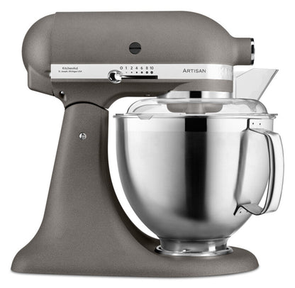 KitchenAid 4,8 L 5KSM185 Artisan Küchenmaschine Breadlover Messerschmidt Getreidemühlenvorsatz, Brotbackschüssel