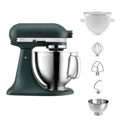 KitchenAid 4,8 L 5KSM185 Artisan Küchenmaschine Icelover Eiszubereiter 5KSMICM