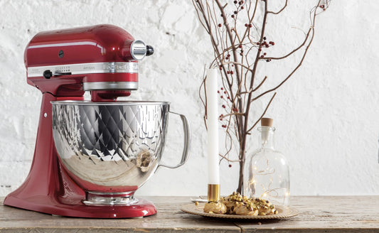 KitchenAid 4,8 L gesteppt Edelstahlschüssel 5KSM5SSBQB