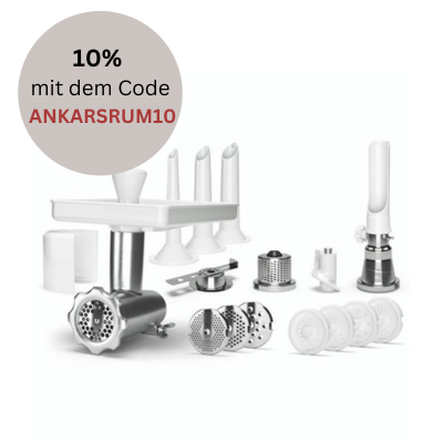 Ankarsrum Fleischwolf Komplett Set