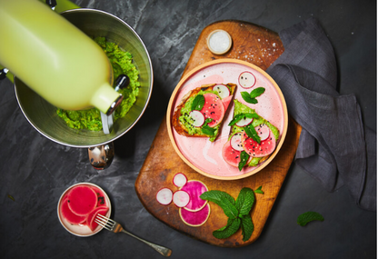 KitchenAid 4,8 L 5KSM185 Artisan Küchenmaschine Flexiset Artisan + Flexirührer