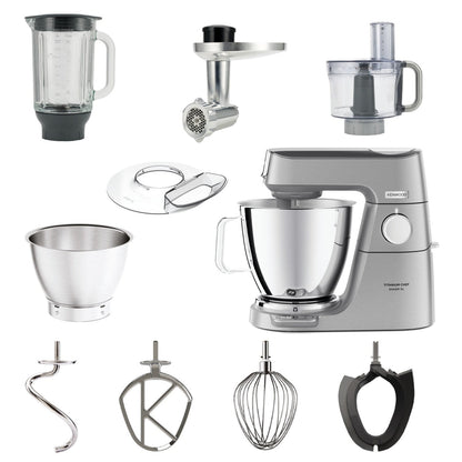 Kenwood Chef Baker XL 7 l, Titanium Silber KVL85.594SI