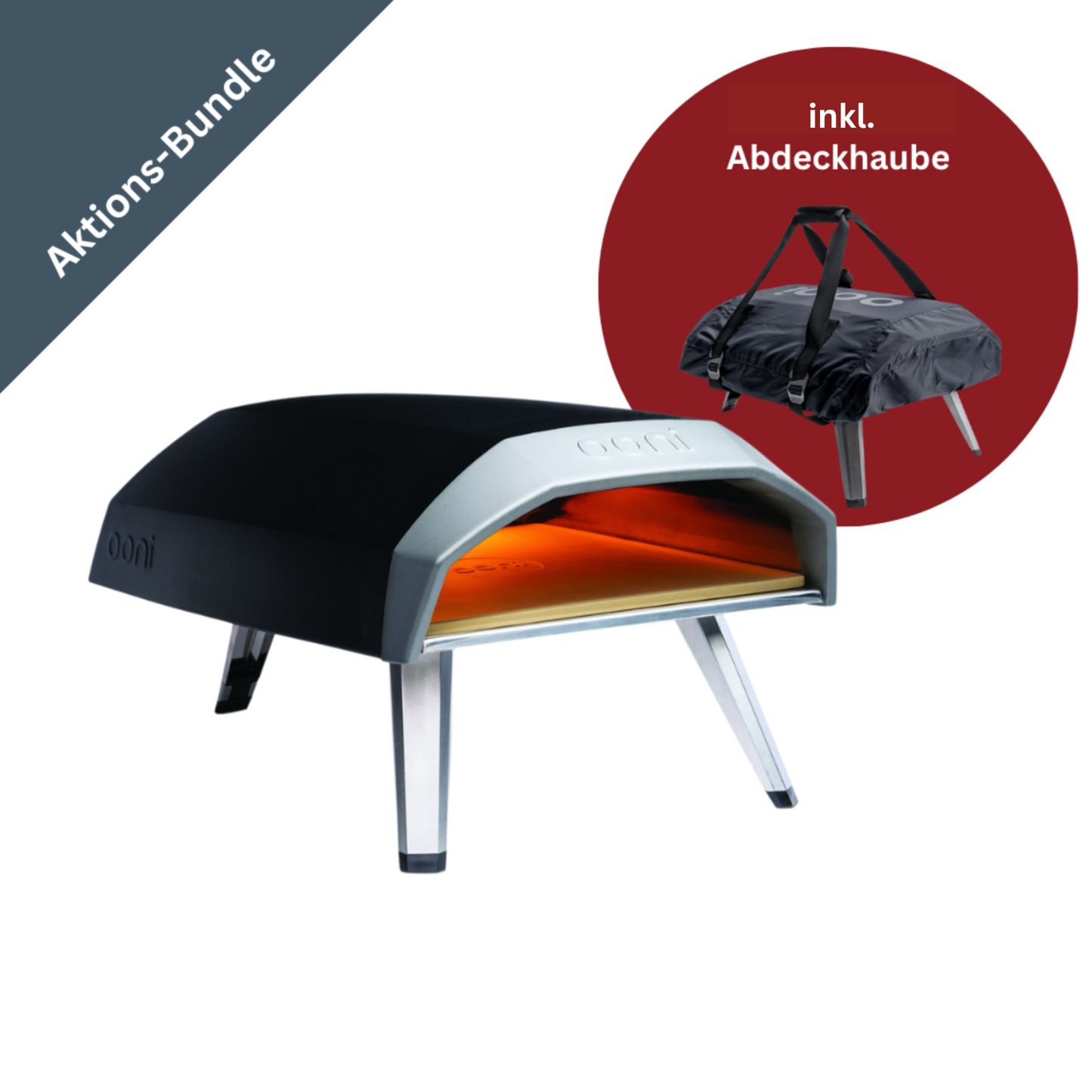 Ooni Koda 12 Gas Pizzaofen inkl. Abdeckhaube